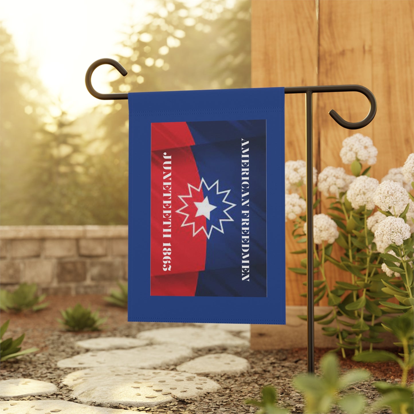 Garden & House Banner - American Freedmen Juneteenth